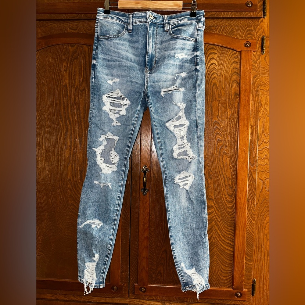 AE Super Hi-Rise Jeggings